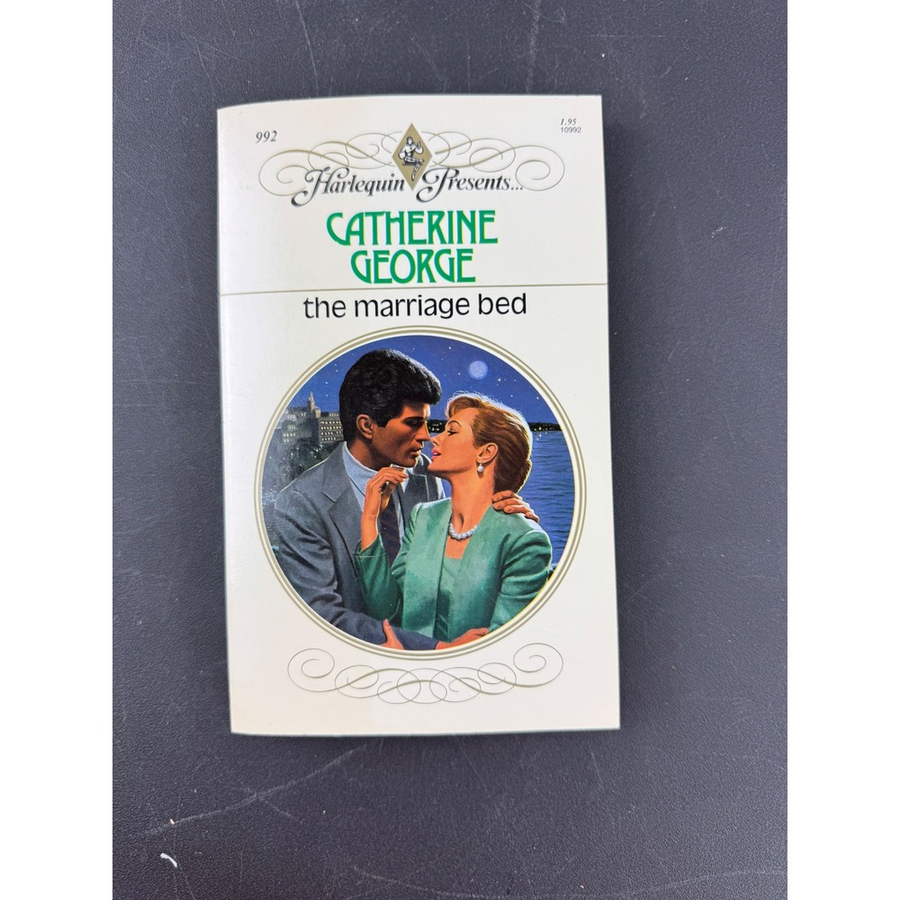 The Marriage Bed Catherine George Harlequin Presents 992 Vintage Romance 1987